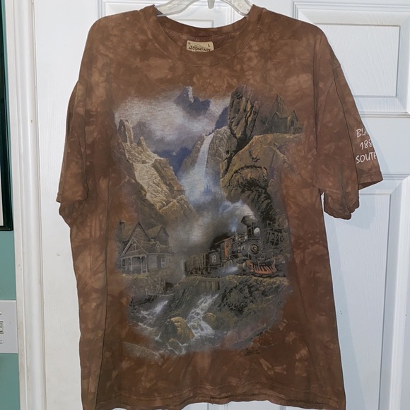 Vintage The Mountain Train Shirt - Picture 2 of 8